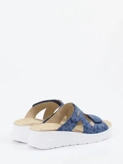 Damen Hickersberger – Komfort-Pantolette aus geprägtem Leder