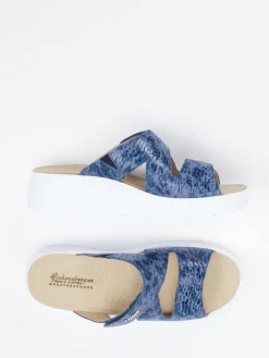 Damen Hickersberger – Komfort-Pantolette aus geprägtem Leder