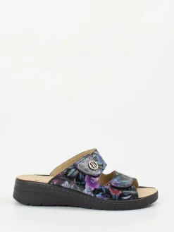 Damen Hickersberger – Komfort-Pantolette aus geprägtem Leder