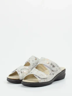 Damen Hickersberger – Komfort-Pantolette aus geprägtem Leder