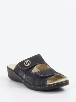 – Komfort-Pantolette aus Nubukleder anthrazit*Hickersberger Online