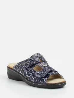 Damen Hickersberger – Komfort-Pantolette aus geprägtem Leder