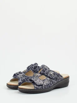 Damen Hickersberger – Komfort-Pantolette aus geprägtem Leder