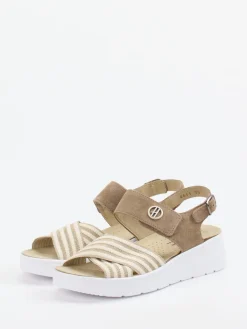 Damen Hickersberger – Komfortsandale aus Textil