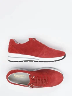 – Komfort-Sneaker aus Stretchleder rot*Hickersberger Online