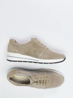 Damen Hickersberger – Komfort-Sneaker aus Veloursleder