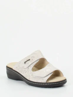 – Pantolette aus geprägtem Leder*Hickersberger New