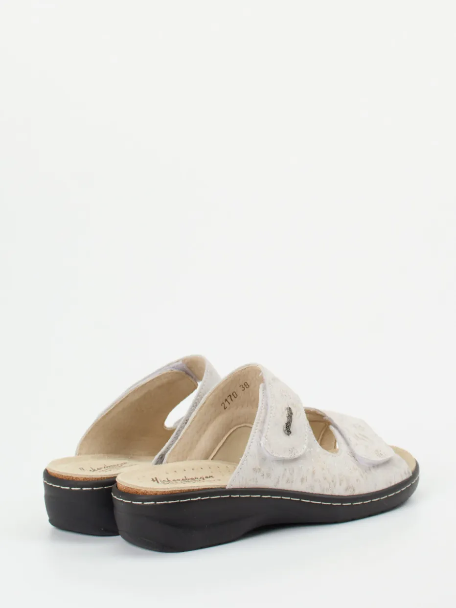 – Pantolette aus geprägtem Leder*Hickersberger New