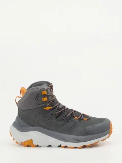 Herren HOKA – Wanderschuh aus Nubukleder und Mesh anthrazit