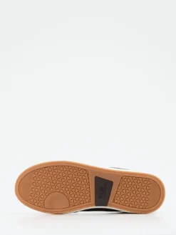 Herren HUB – Mid-Top Sneaker aus Fettleder dunkel