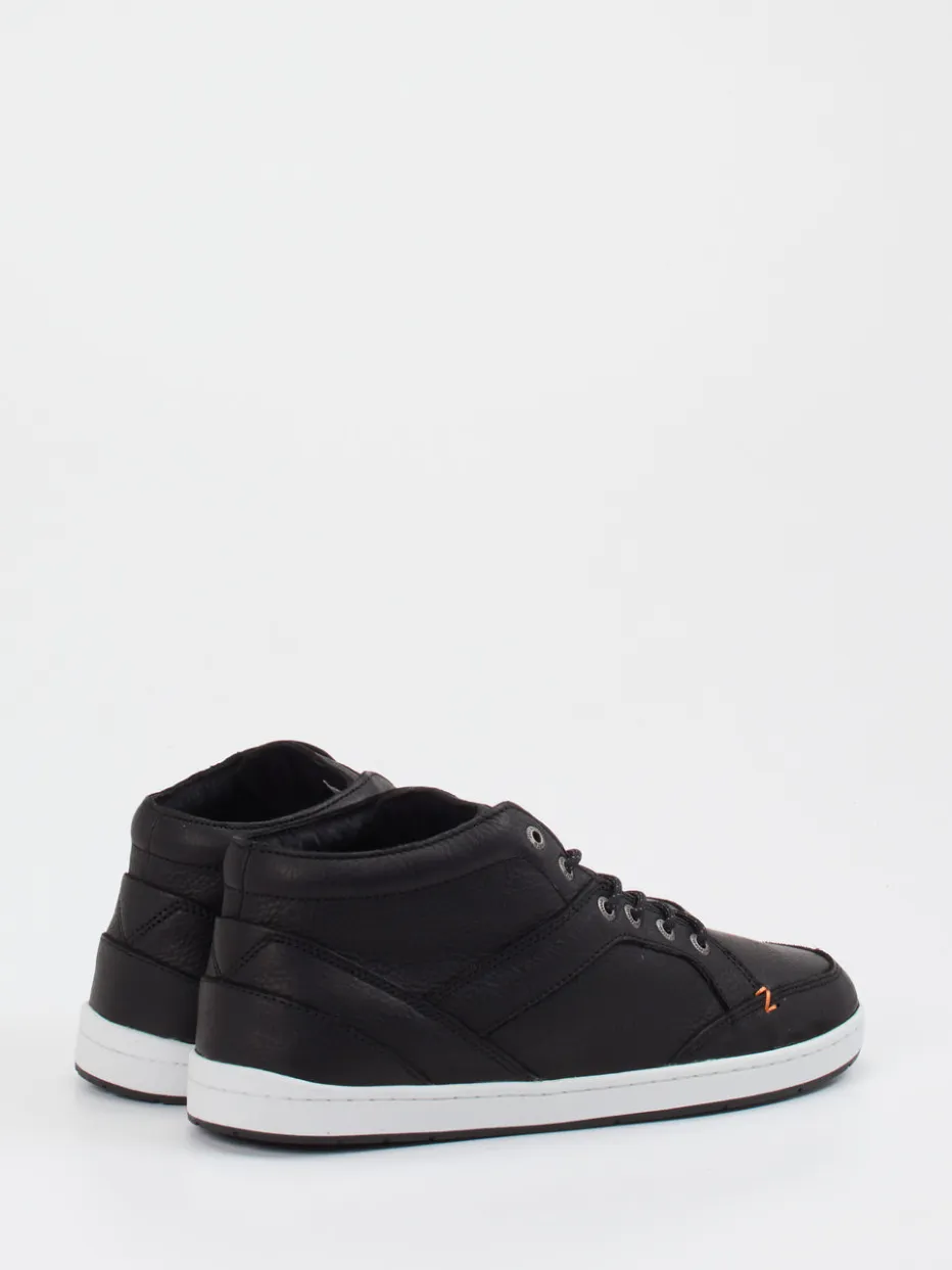 – Mid-Top Sneaker aus Kalbleder*HUB Best