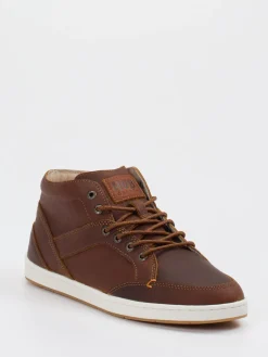 Herren HUB – Mid-Top Sneaker aus Kalbleder