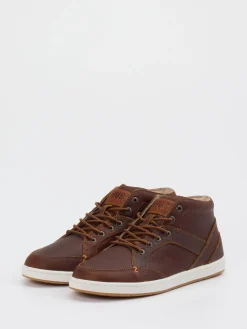 Herren HUB – Mid-Top Sneaker aus Kalbleder