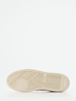 Damen HUB – Sneaker aus Glattleder in Offwhite