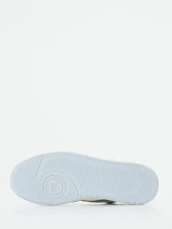 Damen HUB – Sneaker aus Leder in Off-White