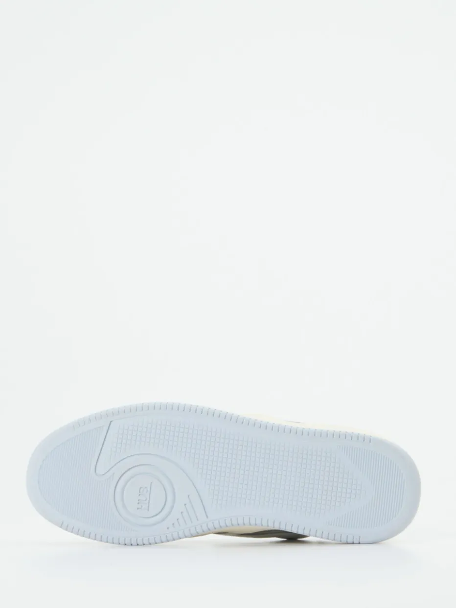 Damen HUB – Sneaker aus Leder in Off-White