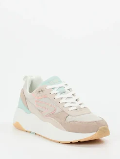 – Sneaker aus Veloursleder und Mesh*HUB Hot