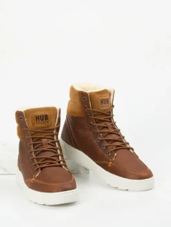 – Winter-Boots aus Fettleder*HUB Discount