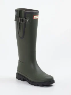 Damen Hunter – Gummistiefel aus Synthetik in Oliv