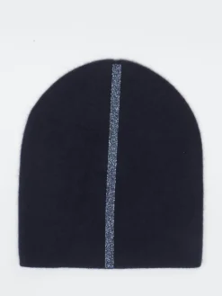 – Beanie aus Kaschmir mit Glitzer-Detail*HURRAY Outlet