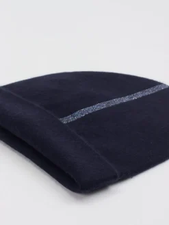 – Beanie aus Kaschmir mit Glitzer-Detail*HURRAY Outlet