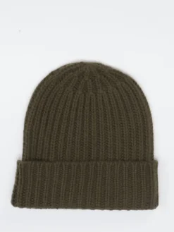 – Beanie aus Kaschmir in Oliv*HURRAY Best