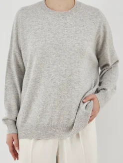 Damen HURRAY – Pullover aus Feinstrick Hell