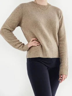 – Rundhalspullover aus Kaschmir braun*HURRAY Best