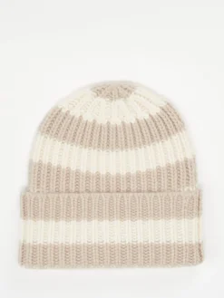 – Strickmütze aus Kaschmir in Creme*HURRAY Best