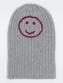 – Strickmütze aus Kaschmir in Hell*HURRAY Best