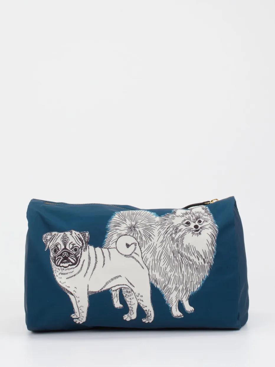 – Kosmetiktasche aus Synthetik mit Hundeprint*Inouitoosh Online