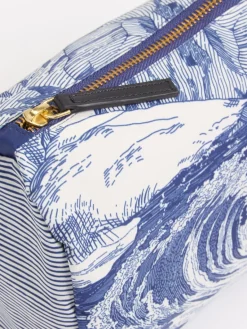 Damen Inouitoosh – Kosmetiktasche aus Polyester mit Wellenprint