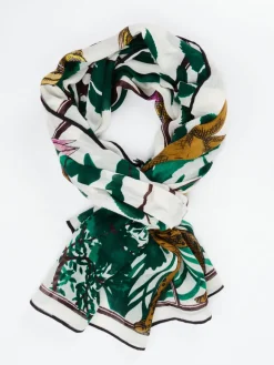 Damen Inouitoosh – Modetuch aus Wolle mit Safari-Print