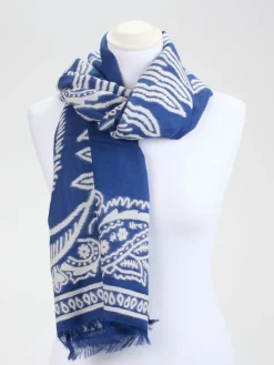 Damen Inouitoosh – Schal aus Wollmischung in weiß