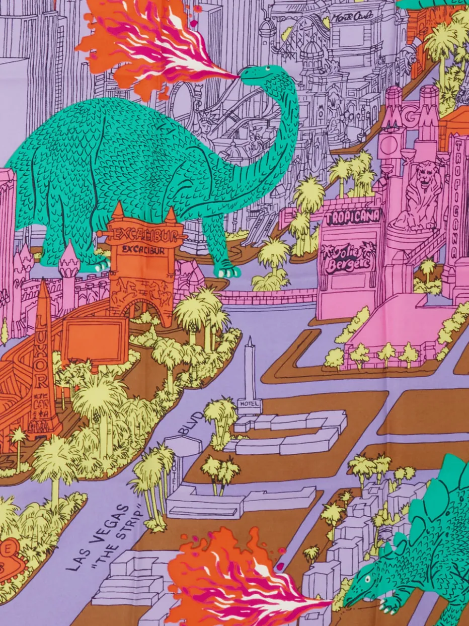 – Seidentuch aus reiner Seide color*Inouitoosh Discount