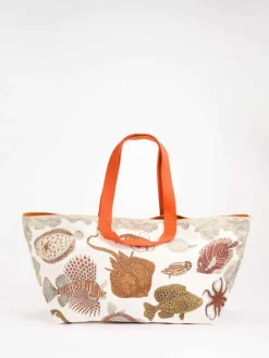 – Shopper aus Baumwolle mit Meeresmotiv*Inouitoosh Online