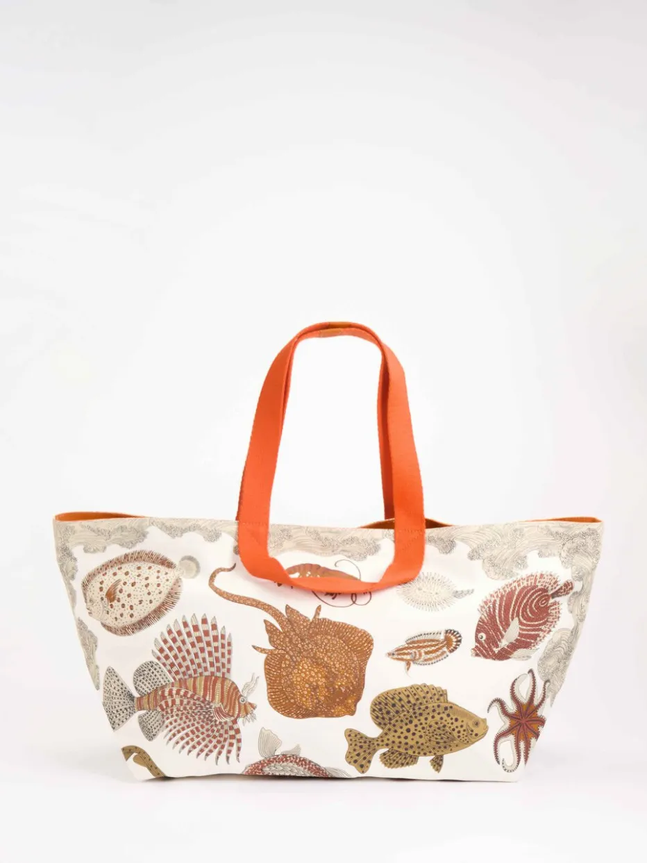 – Shopper aus Baumwolle mit Meeresmotiv*Inouitoosh Online