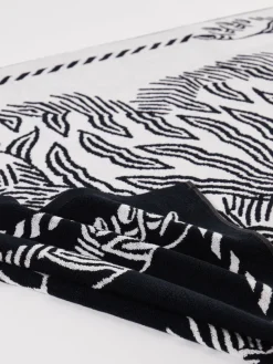 Damen Inouitoosh – Strandtuch aus Baumwolle mit Tiger-Motiv