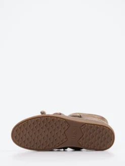 Damen Inuikii – Stiefeletten aus Veloursleder in Taupe