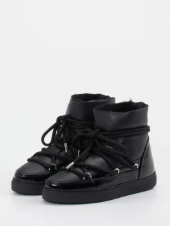 Damen Inuikii – Stiefeletten aus Kalbleder und Lackleder