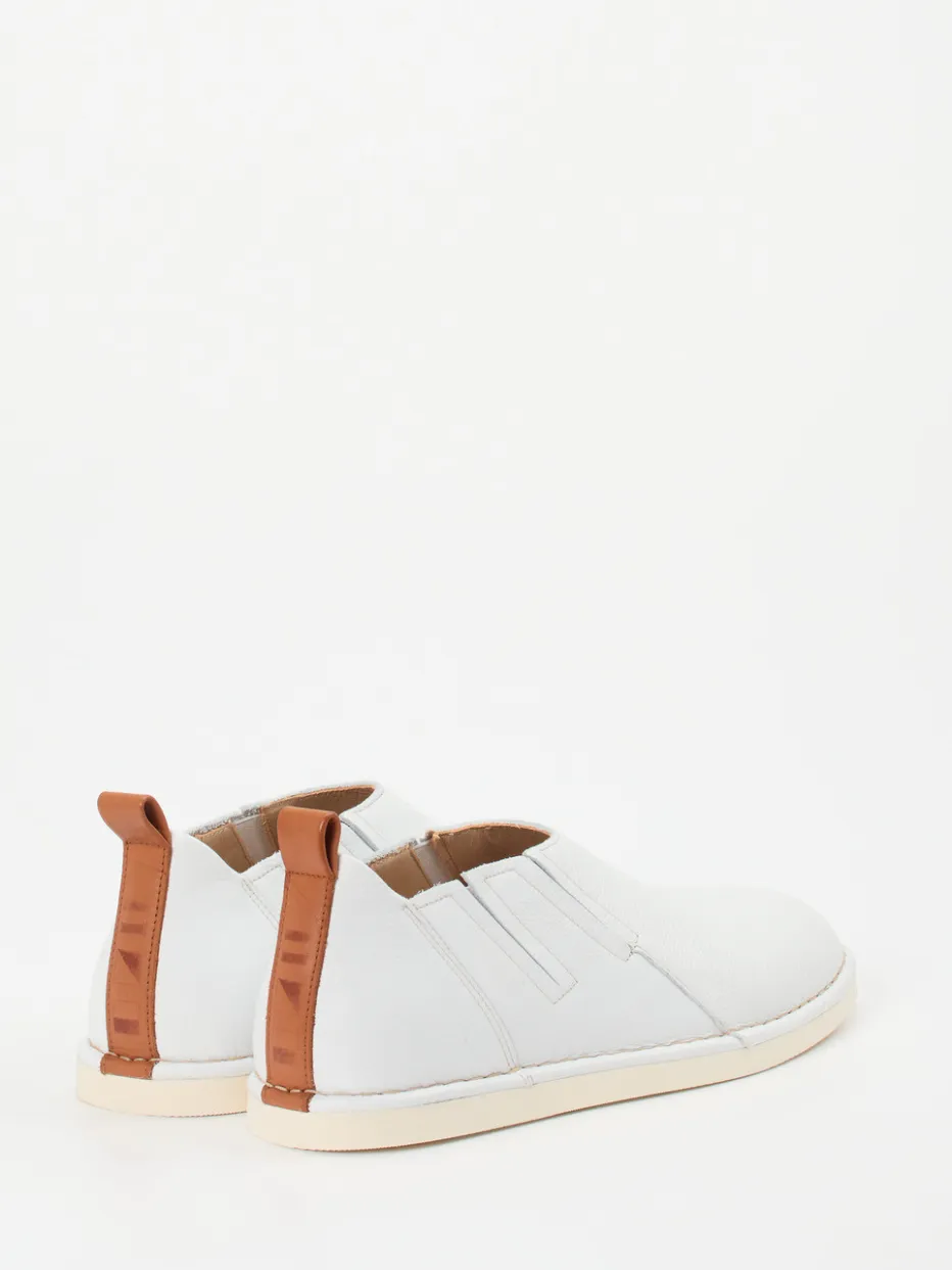 – Slip-On Sneaker aus Kalbleder Off-White*Joe Online