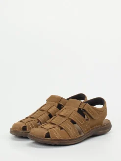 – Fischersandalen aus Fettleder cognac*Josef Seibel Sale