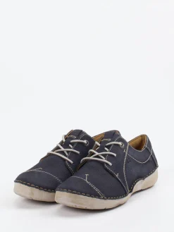 Damen Josef Seibel – Komfort-Halbschuh aus Nubukleder Dunkel