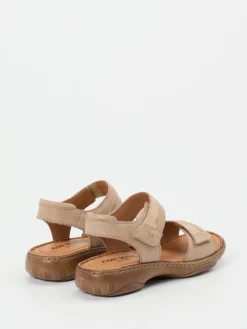 Damen Josef Seibel – Komfortsandalen aus Velour- und Glattleder