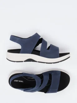 – Komfortsandalen aus Nubukleder Dunkel*Josef Seibel New