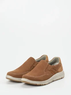 – Komfort-Slipper aus Nubukleder Cognac*Josef Seibel Hot