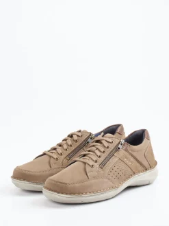 – Komfort-Sneaker aus Nubukleder sandbeige*Josef Seibel Hot