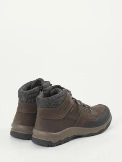 Herren Josef Seibel – Outdoor-Boots aus Nubukleder Dunkelbraun