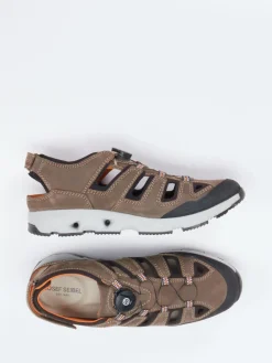 Herren Josef Seibel – Outdoorsandalen aus Nubukleder