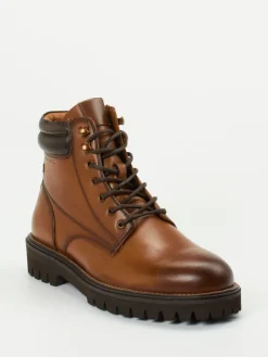 – Schnürboots aus Kalbleder cognac*Josef Seibel Hot